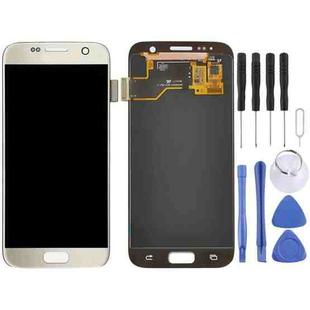 Original LCD Display + Touch Panel for Galaxy S7 / G9300 / G930F / G930A / G930V, G930FG, 930FD, G930W8, G930T, G930U(Gold)