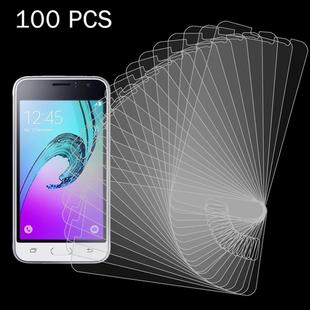 100 PCS for Galaxy J1(2016) / J120 0.26mm 9H Surface Hardness 2.5D Explosion-proof Tempered Glass Screen Film