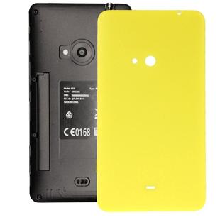 Original Housing Battery Back Cover with Side Button for Nokia Lumia 625 (Yellow)