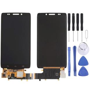 2 in 1 (LCD + Touch Pad) Digitizer Assembly for Motorola Droid Ultra / XT1080(Black)