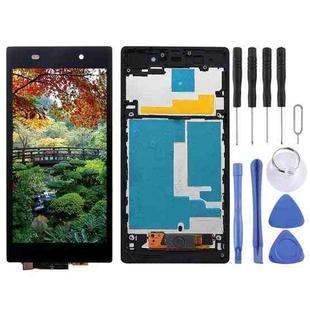 LCD Display + Touch Panel with Frame  for Sony Xperia Z1 / L39h / C6902 / C6903 / C6906 / C6943(Black)