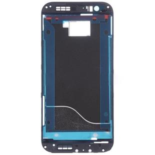 Front Housing LCD Frame Bezel Plate  for HTC One M8(Black)