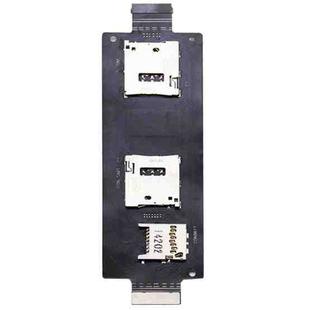 SIM SD Card Reader Contact Flex Cable Ribbon for Asus Zenfone 2 / ZE500ML / ZE500