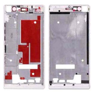 Front Housing Screen Frame Bezel for Huawei Ascend P7(White)