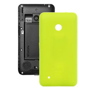 Solid Color Plastic Battery Back Cover for Nokia Lumia 530 (Yellow)