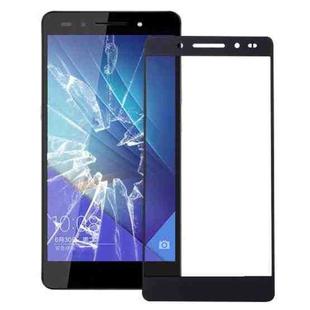 For Huawei Honor 7  10PCS Front Screen Outer Glass Lens (Black)