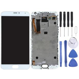 TFT LCD Screen for Meizu MX5 Digitizer Full Assembly with Frame(White)