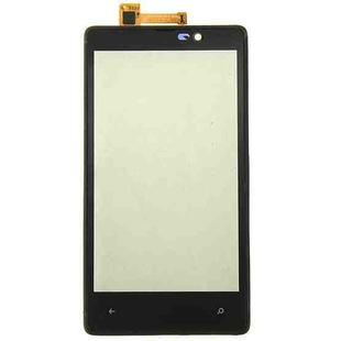Touch Panel with Frame  for Nokia Lumia 820(Black)