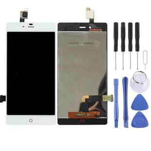 OEM LCD Screen for ZTE Nubia Z9 mini / NX511J with Digitizer Full Assembly (White)