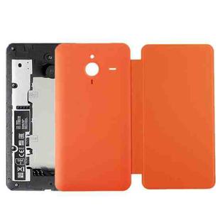 Original Horizontal Flip Leather Case + Plastic Back Cover for Microsoft Lumia 640XL(Orange)