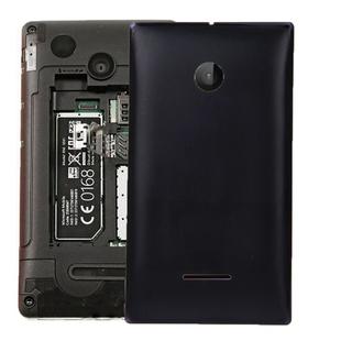 Solid Color Battery Back Cover for Microsoft Lumia 532(Black)