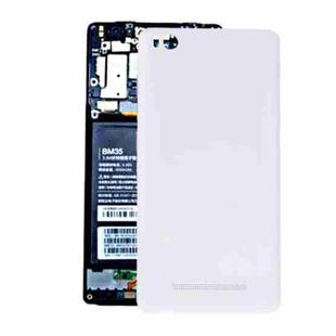 For Xiaomi Mi 4c Battery Back Cover(White)