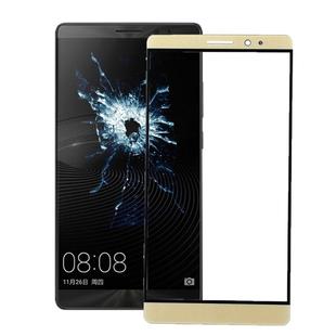 10 PCS for Huawei Mate 8 Front Screen Outer Glass Lens(Gold)