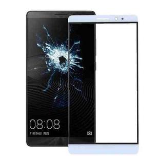10 PCS for Huawei Mate 8 Front Screen Outer Glass Lens(White)
