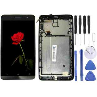OEM LCD Screen for Asus Zenfone 6 / A600CG Digitizer Full Assembly with Frame（Black)