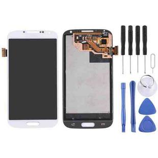 Original LCD Display + Touch Panel for Galaxy S IV / i9500(White)