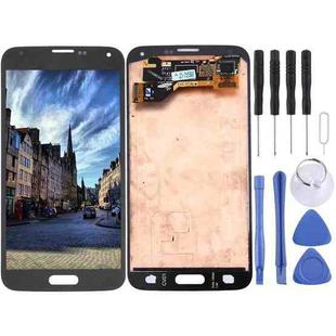 Original LCD Screen and Digitizer Full Assembly for Galaxy S5 / G9006V / G900F / G900A / G900I / G900M / G900V(Black)