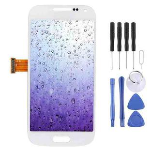 Original Super AMOLED LCD Screen for Galaxy S IV mini / i9195 / i9190 with Digitizer Full Assembly (White)