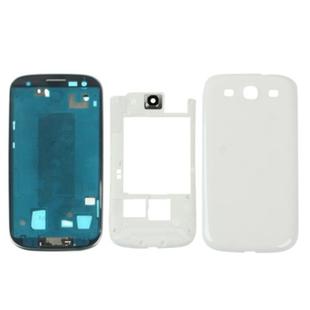 For Galaxy SIII / i9300 High Quality Full Housing  Chassis (White)