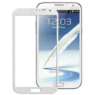 For Galaxy Note II / N7100 Original Front Screen Outer Glass Lens (White)