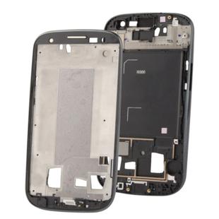 For Galaxy S III / i9300 Original 2 in 1 LCD Middle Board + Original Front Chassis(Black)