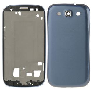 For Galaxy SIII LTE / i9305 Full Housing Faceplate Cover  (Blue)