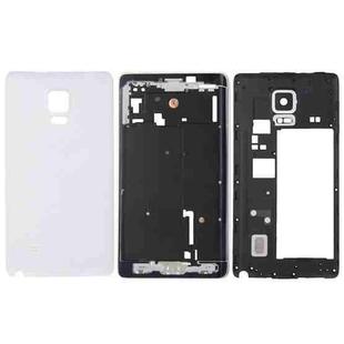 For Galaxy Note Edge / N915 Full Housing Cover (Front Housing LCD Frame Bezel Plate + Middle Frame Bezel + Battery Back Cover ) (White)