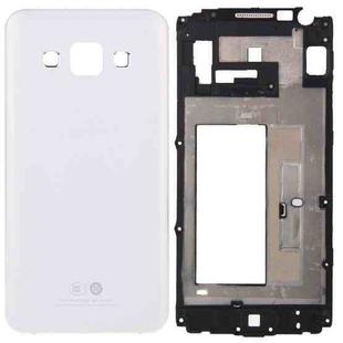 For Galaxy A3 / A300 Full Housing Cover (Front Housing LCD Frame Bezel Plate + Rear Housing ) (White)