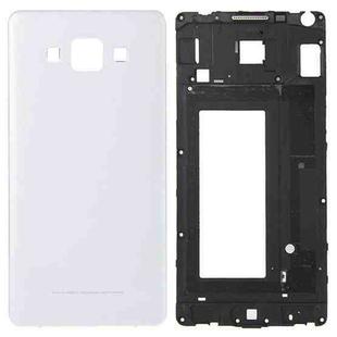 For Galaxy A5 / A500 Full Housing Cover (Front Housing LCD Frame Bezel Plate + Rear Housing ) (White)