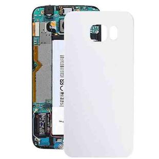 For Galaxy S6 Edge / G925 Battery Back Cover (White)