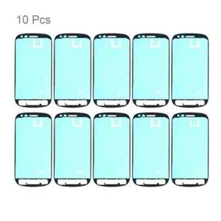 For Galaxy SIII mini / i8190 10pcs Front Housing Panel Adhesive Sticker