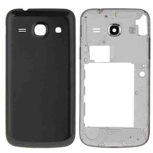 For Galaxy Core Plus / G350 Full Housing Cover (Middle Frame Bezel + Battery Back Cover) (Black)