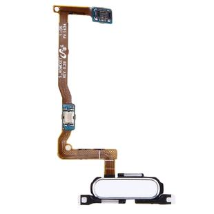 For Galaxy Alpha / G850F Home Button with Flex Cable(White)