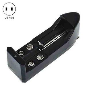 Universal AC Charger for 16340/10440/14500/18650 9V Battery (US Plug)(Black)