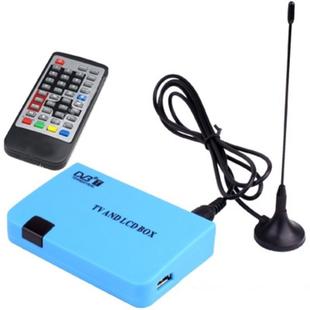 Stand-alone DVB-T Receiver TV / LCD Box(Blue)