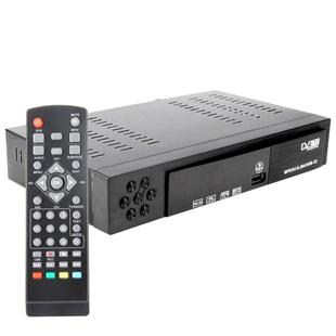 1080P HD DVB-T Set Top Box with Remote Controller, Support Recording Function and USB 2.0 Interface, MPEG-2 / MPEG-4 / H.264 Compression Format, Support SD Card