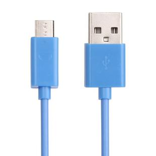 20 PCS 1m Micro USB Port USB Data Cable(Blue)