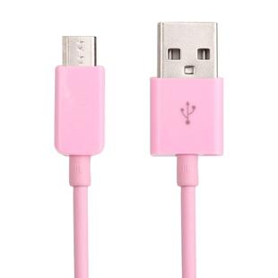 20 PCS 1m Micro USB Port USB Data Cable(Pink)