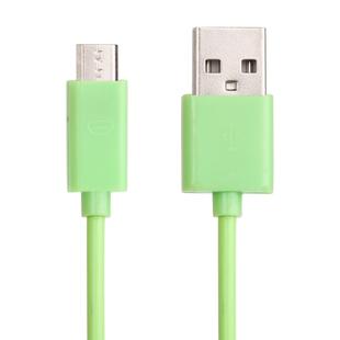 20 PCS 1m Micro USB Port USB Data Cable(Green)