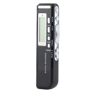 4GB Digital Voice Recorder Dictaphone MP3 Player, Support Telephone Recording, VOX Function(Black)(Black)