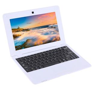 Netbook PC, 10.1 inch, 1GB+8GB, Android 6.0 Allwinner A33 Quad Core 1.5GHz, WiFi, USB, SD, RJ45(White)
