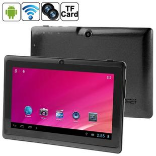 Q88 Tablet PC, 7.0 inch, 1GB+8GB, Android 4.0, 360 Degree Menu Rotate, Allwinner A33 Quad Core up to 1.5GHz, WiFi, Bluetooth(Black)