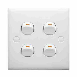 Electric Wall Switch (Size: 86 x 86mm)