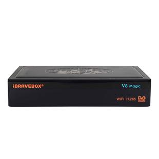 iBRAVEBOX V8 MAGIC Digital Satellite Signal Finder Meter, Support H.265+DVB-S/S2 & IPTV, US Plug