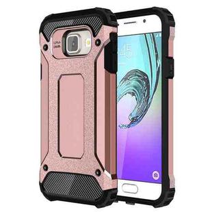 For Galaxy A3 (2016) / A310 Tough Armor TPU + PC Combination Case(Rose Gold)