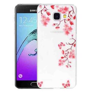For Galaxy A3 (2016) / A310 Maple Leaves Pattern IMD Workmanship Soft TPU Protective Case