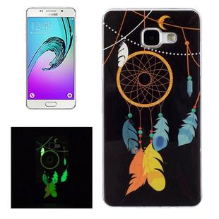 For Galaxy A5 (2016) / A510 Noctilucent Wind Chimes Pattern IMD Workmanship Soft TPU Back Cover Case
