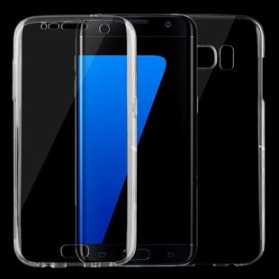For Galaxy S7 Edge / G935 0.75mm Double-sided Ultra-thin Transparent TPU Protective Case (Transparent)
