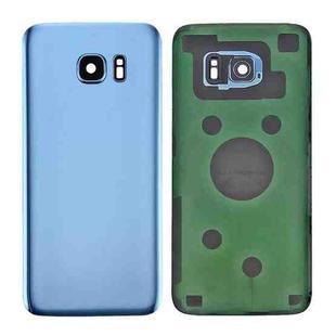 For Galaxy S7 Edge / G935 Original Battery Back Cover with Camera Lens Cover (Blue)