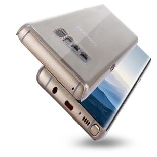 For Galaxy Note 8 PC Transparent Protective Back Cover Case (Transparent)